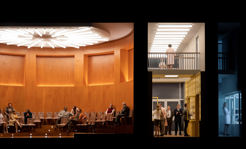 01 Berlin, Staatsoper, Szene aus "Das Rheingold": 