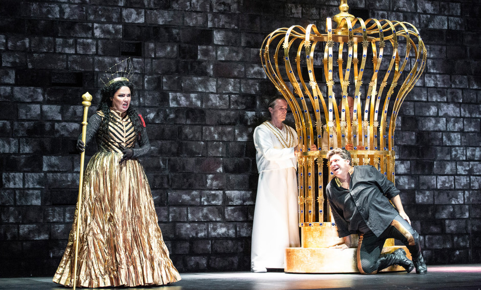 Nabucco Szene aus "Nabucco" an der Staatsoper Unter den Linden in Berlin