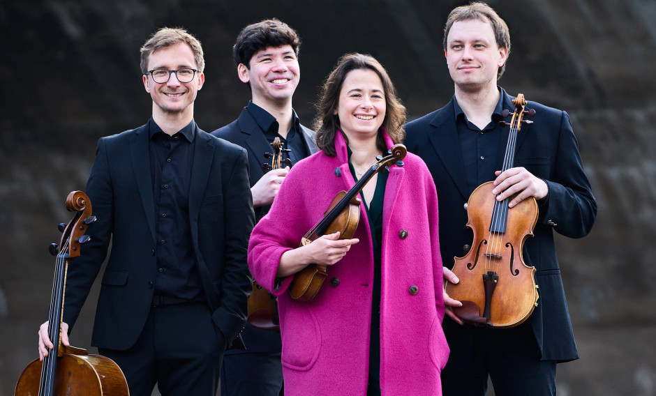 Eliot Quartett Gruppenfoto des Eliot Quartetts