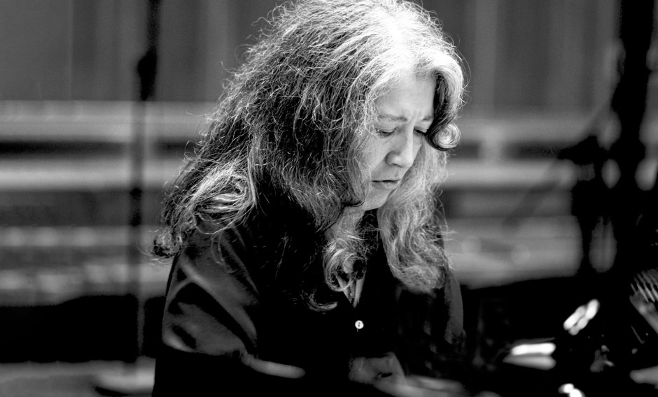 Die Pianistin Martha Argerich