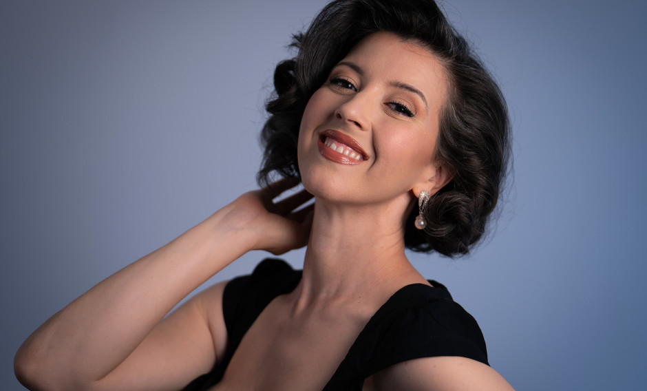 Portrait der Sopranistin Lisette Oropesa