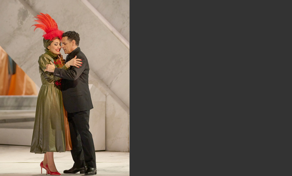 Les Pêcheurs de perles Szene aus "Les Pêcheurs de perles" an der Staatsoper Wien