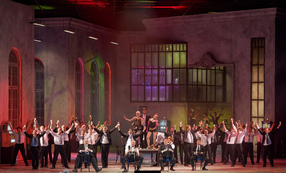 01 Wien, Staatsoper, Szene aus "Pique Dame": 