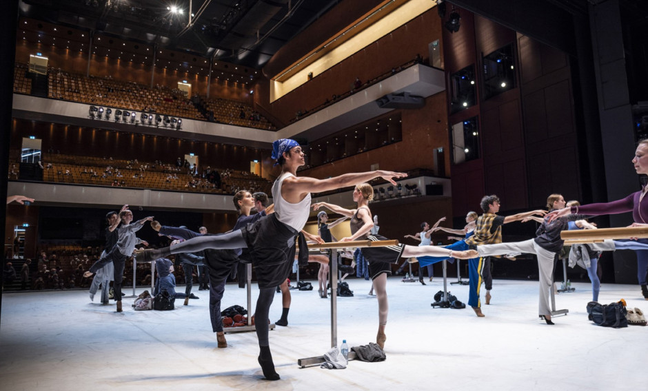 Szene aus der "Ballettwerkstatt" von John Neumeier
