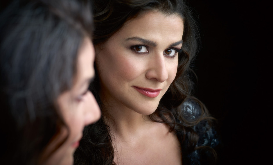 Portrait der Opernsängerin Cecilia Bartoli    