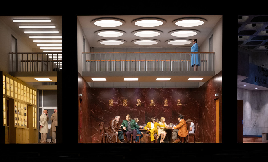 Berlin - Der Ring Staatsoper Unter den Linden, Szene aus "Das Rheingold"