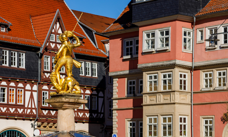 Eisenach Der Marktplatz von Eisenach