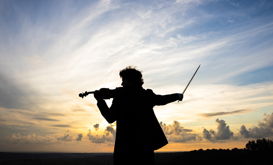 Der Violinist Augustin Hadelich   