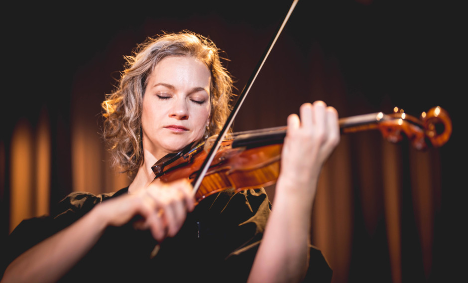 Violinistin Hilary Hahn 02: Portrait der Violinistin Hilary Hahn