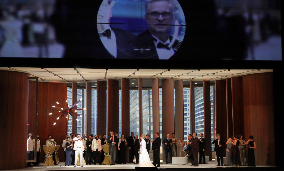 Szene aus "Der Freischütz" an der Bayerischen Staatsoper München