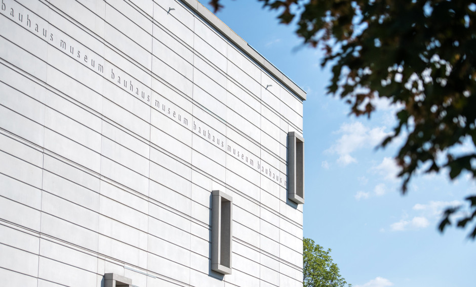 02 Weimar, Bauhaus Museum, Fassade: 