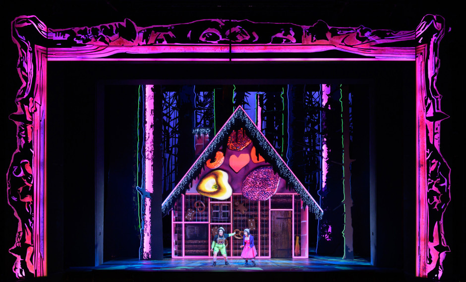 Szene aus "Hänsel und Gretel" Szene aus "Hänsel und Gretel" am Deutschen Nationaltheater Weimar