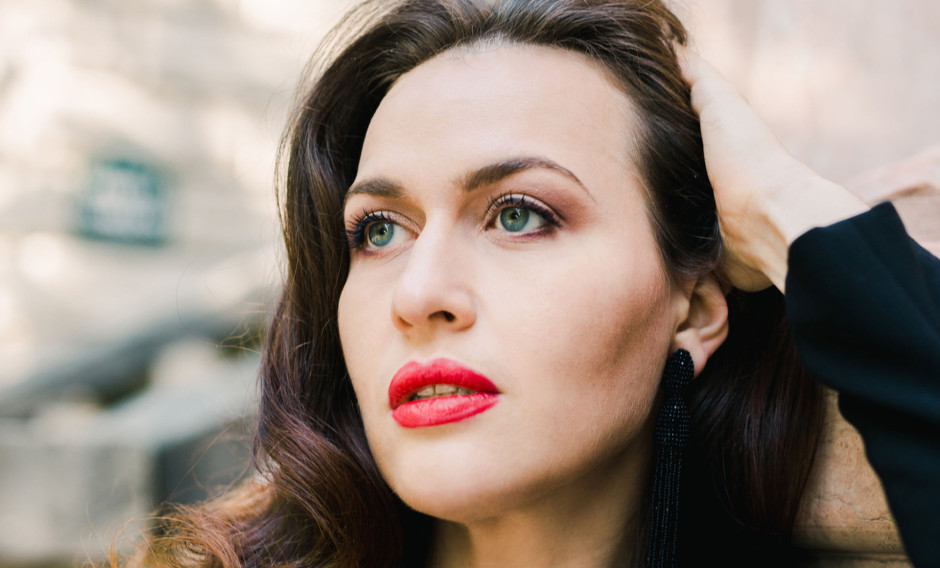 Portrait der Sopranistin Elena Stikhina   