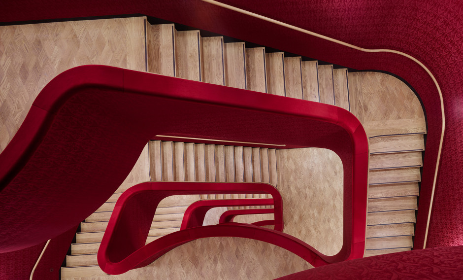 03 Basel, Stadtkasino, Treppe: 