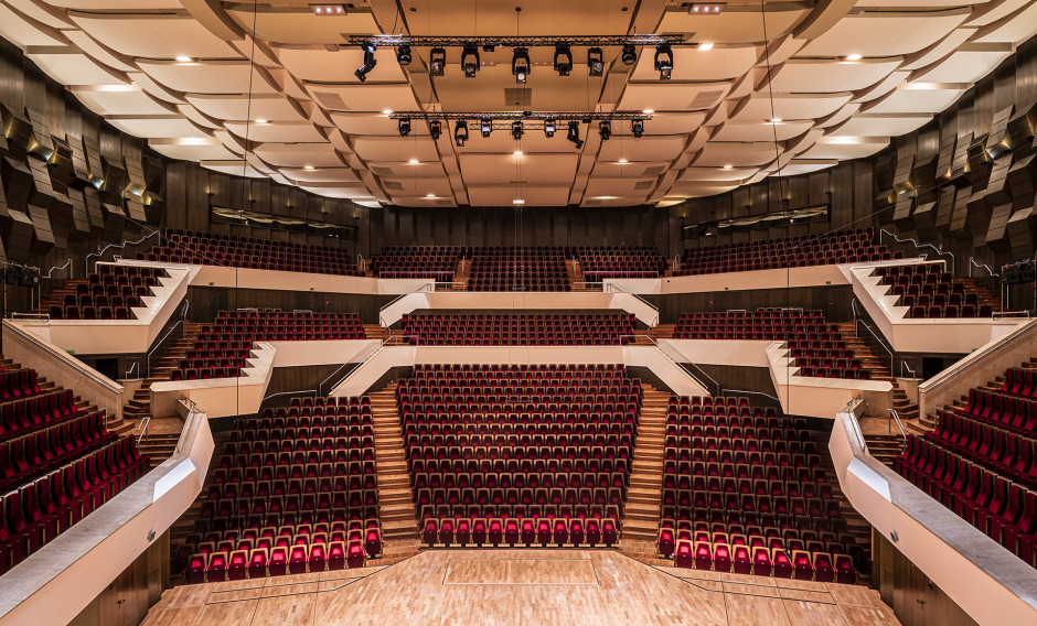 Zuschauerraum im Gewandhaus Leipzig    