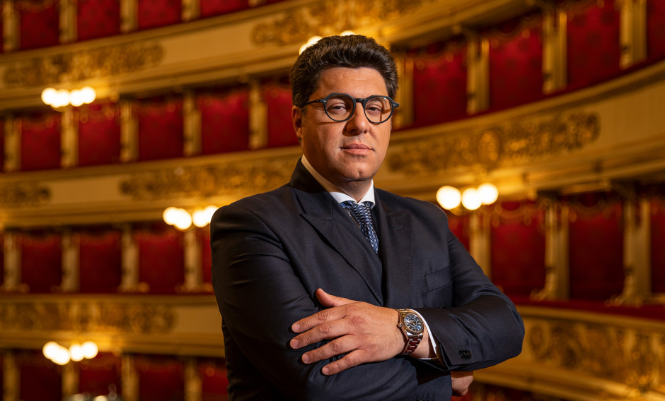 Portrait des Bariton Luca Salsi