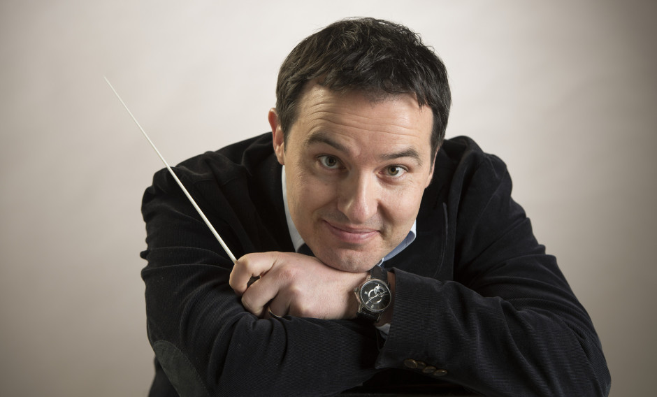 Portrait des Dirigenten Ivan Repušic    