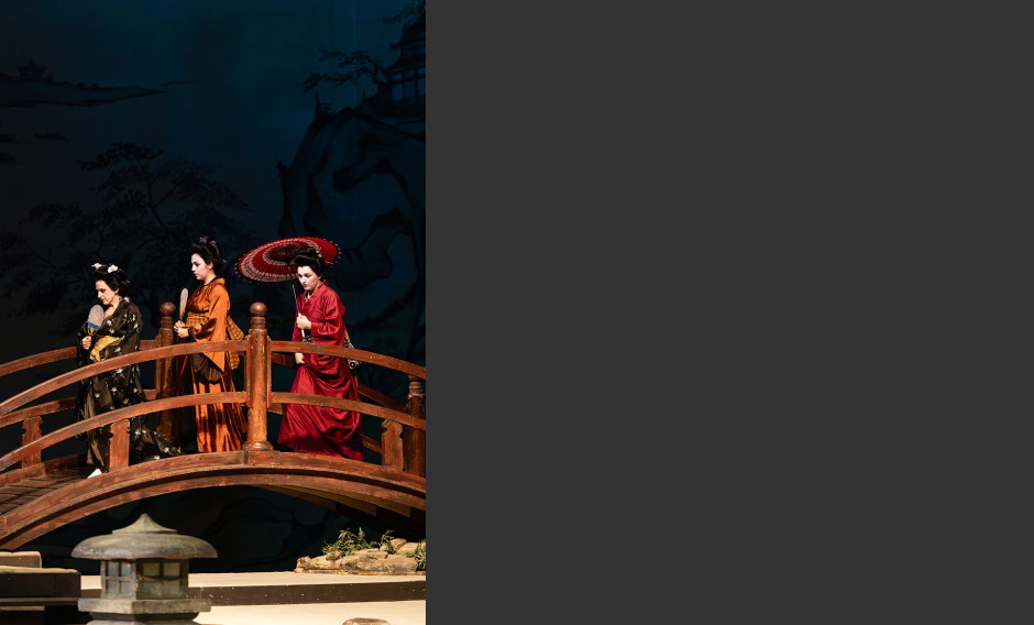 Szene aus "Madama Butterfly" an der Bayerischen Staatsoper 