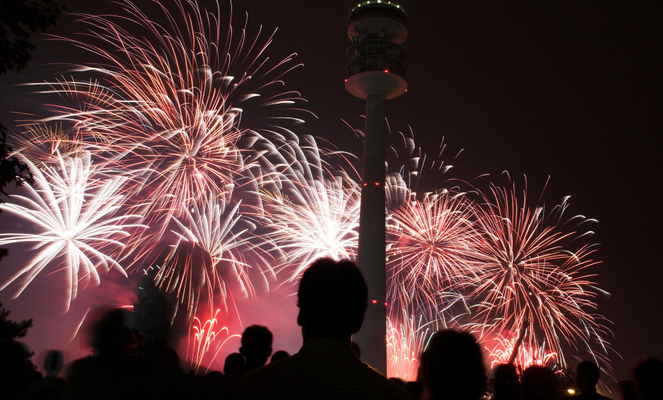 München Silvesterfeuerwerk in München