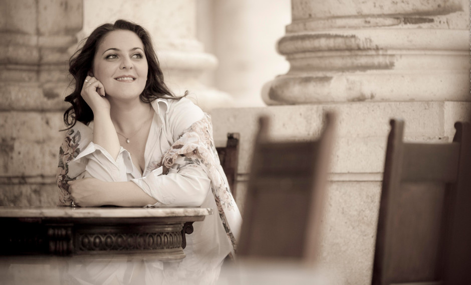 Portrait der Sopranistin Maria Agresta