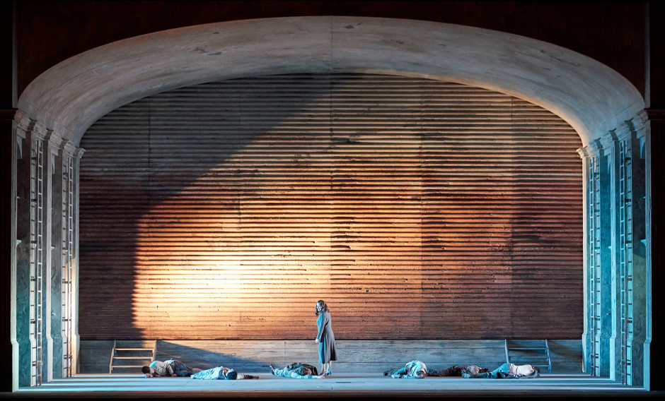 03 Wien, Staatsoper, Szene aus "Il Trovatore": 