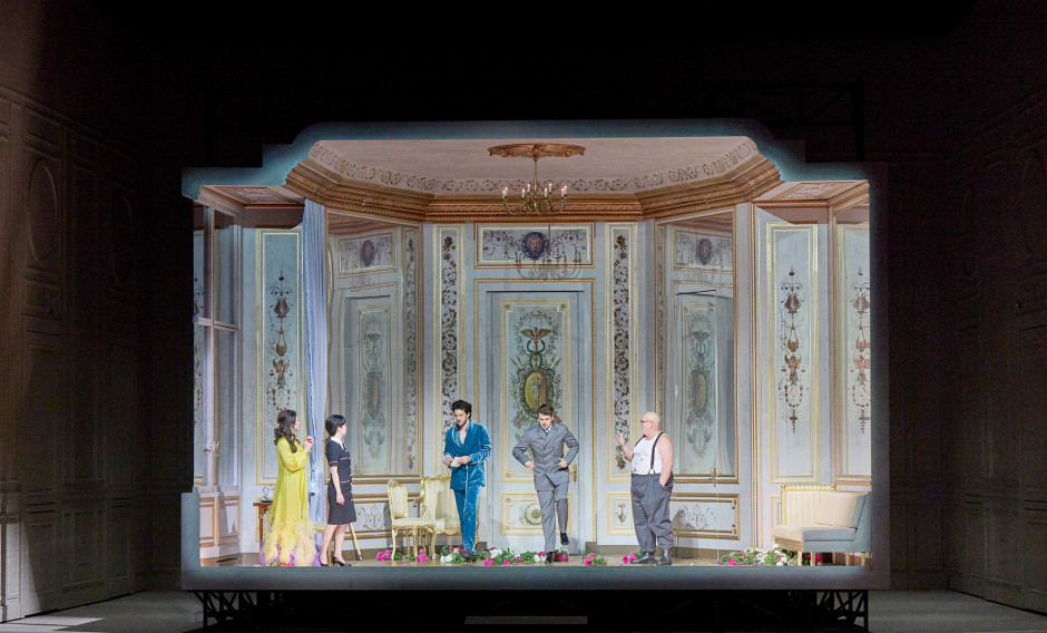 03 Wien, Staatsoper, Szene aus "Le nozze di Figaro": 