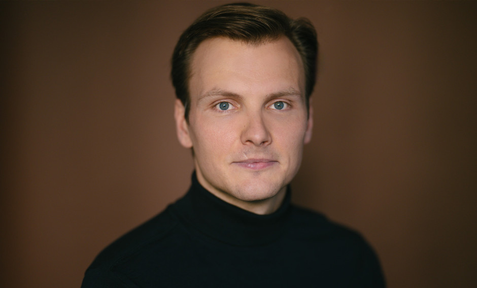 Silvester Kronberg Portrait des Dirigenten Vitali Alekseenok