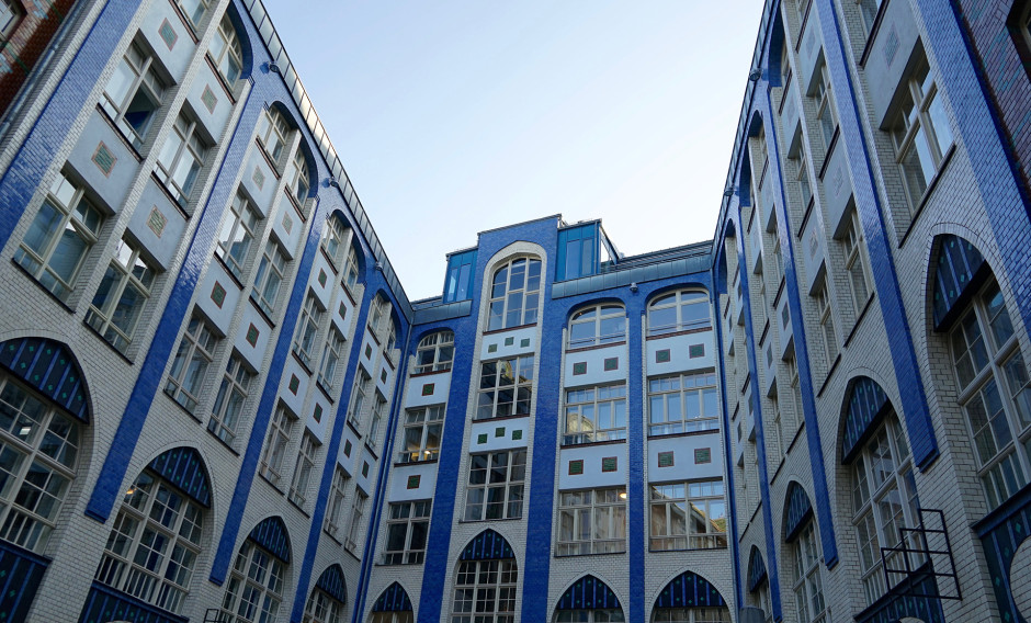 Fassaden in den Hackeschen Höfen Berlin