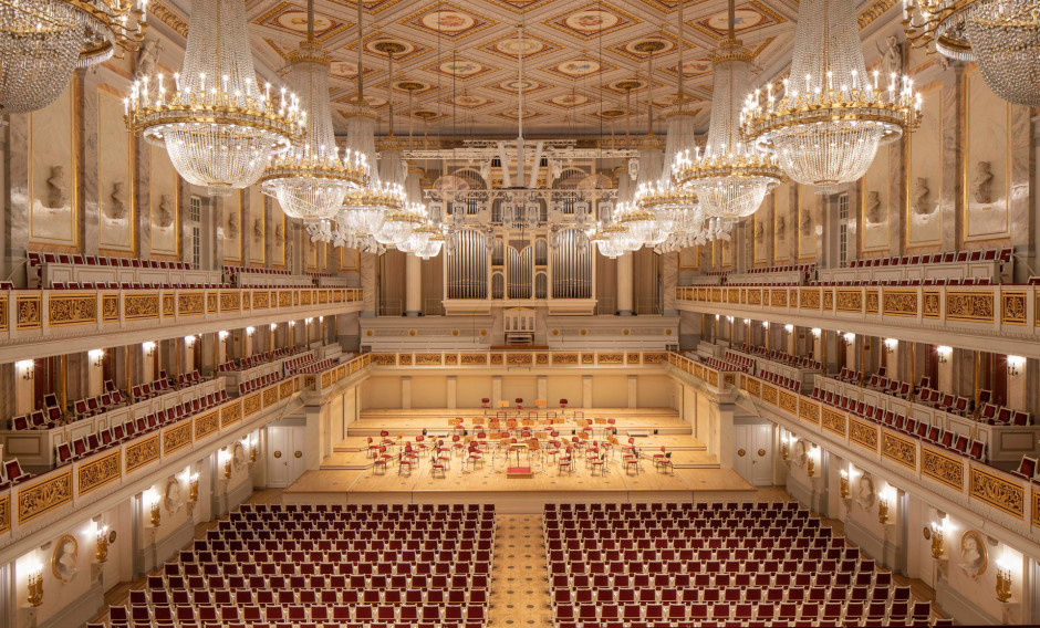 Blick in den Saal des Konzerthauses Berlin    