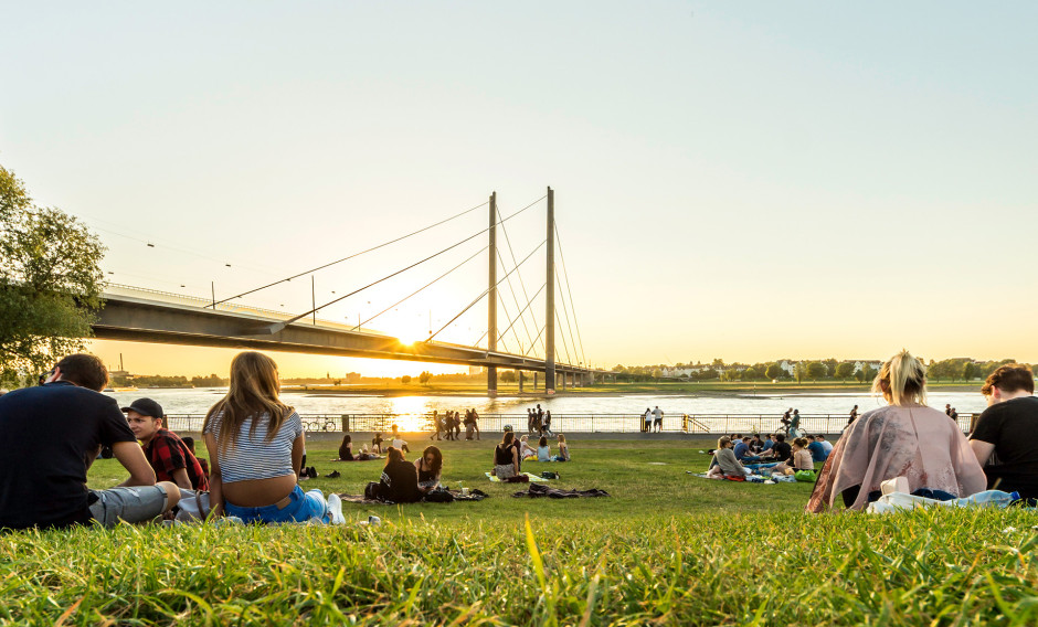 04 Düsseldorf, Rheinwiesen: 