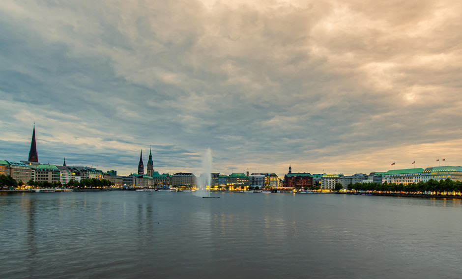 04 Hamburg, Jungfernstieg: 