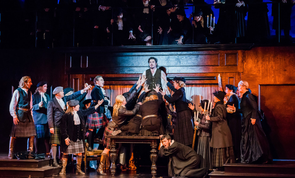 04 Leipzig, Oper Leipzig, Szene aus "Lucia di Lammermoor": 