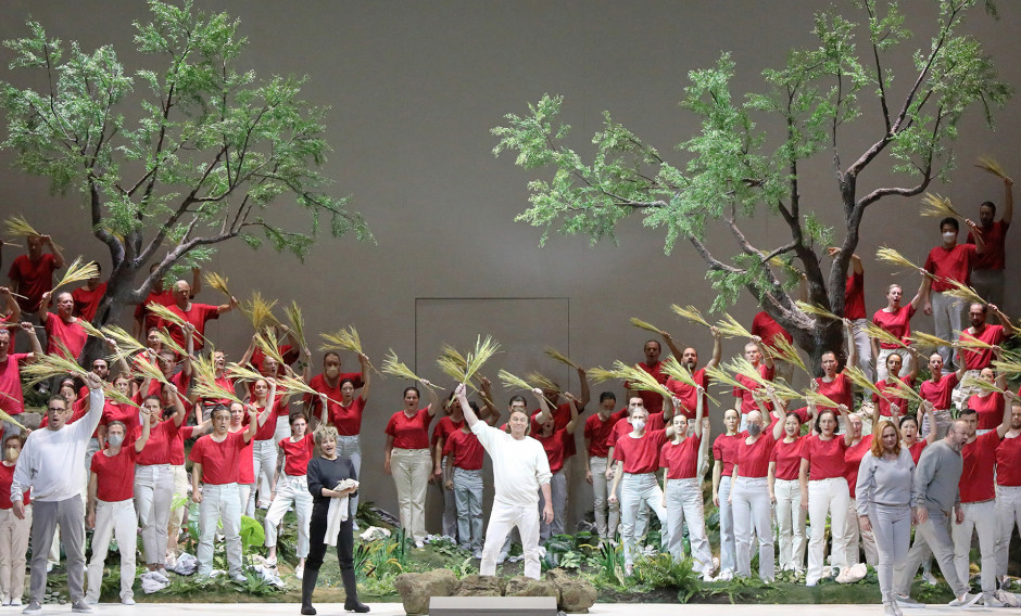 Bayerische Staatsoper, Szene aus "Lohengrin"