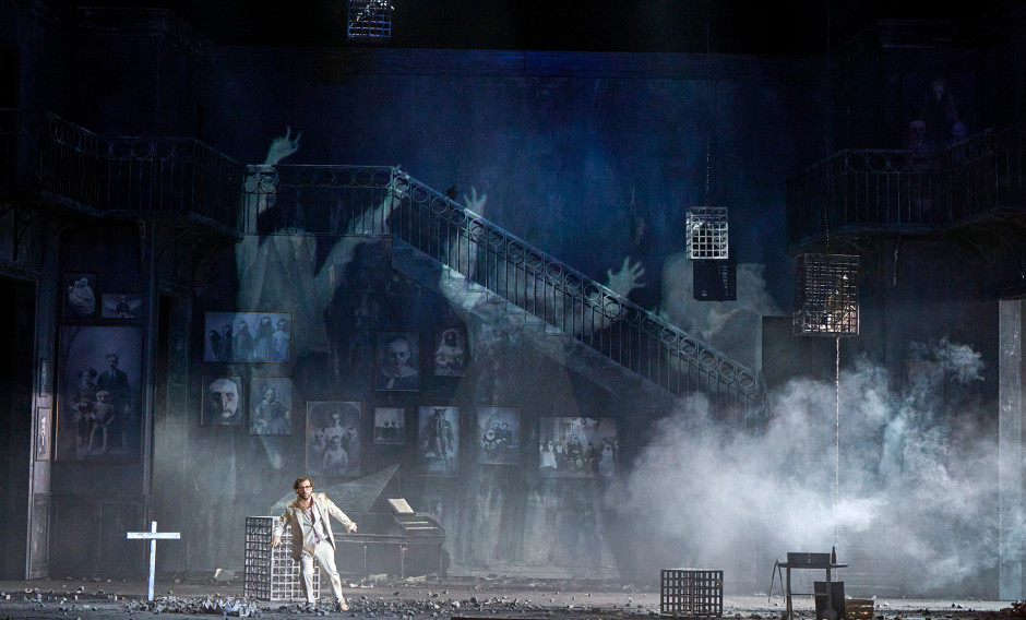 04 Wien, Staatsoper, Szene aus "Die Zauberflöte": 