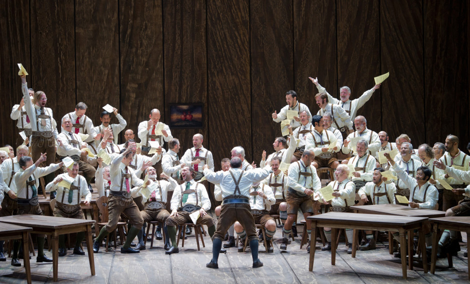 04 Zürich, Oper Zürich, Szene aus "Lohengrin": 