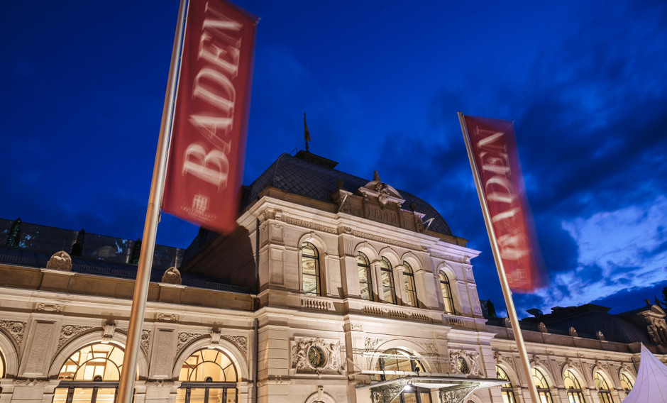 Fassade des Festspielhauses in Baden-Baden      