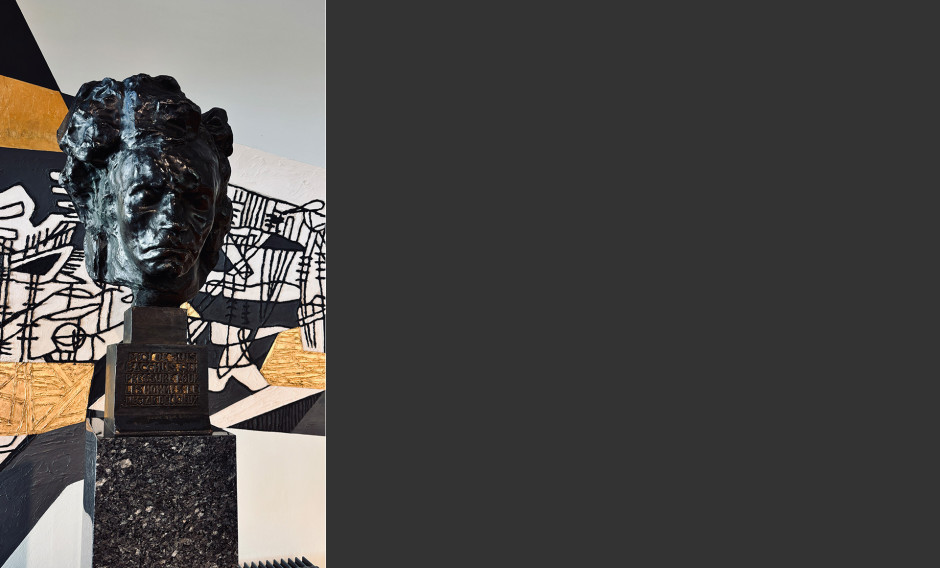 Beethovenbüste 05: Beethovenbüste im Foyer der Beethovenhalle Bonn