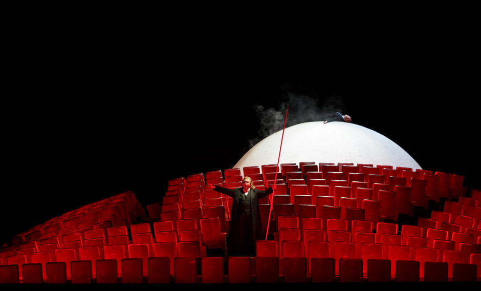 05 Dresden, Semperoper, Szene aus "Die Walküre": 