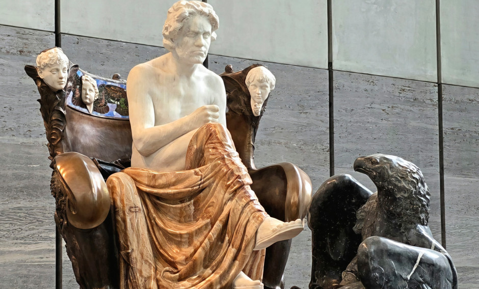 Die Beethovenskulptur von Max Klinger, 1902, im Museum der bildenden Künste, Leipzig
