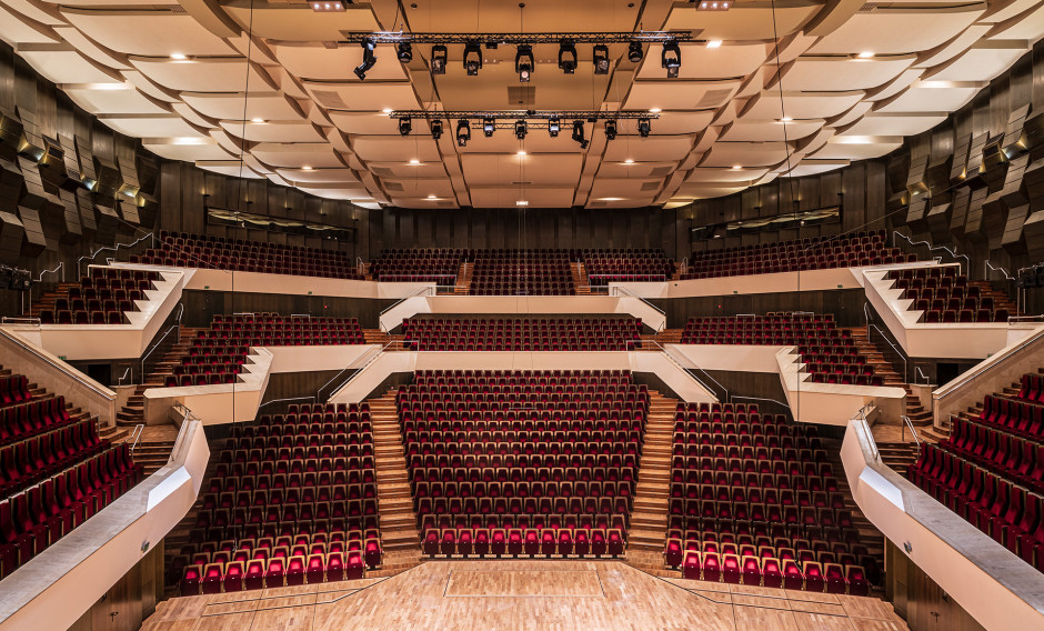 Der Große Saal im Gewandhaus Leipzig