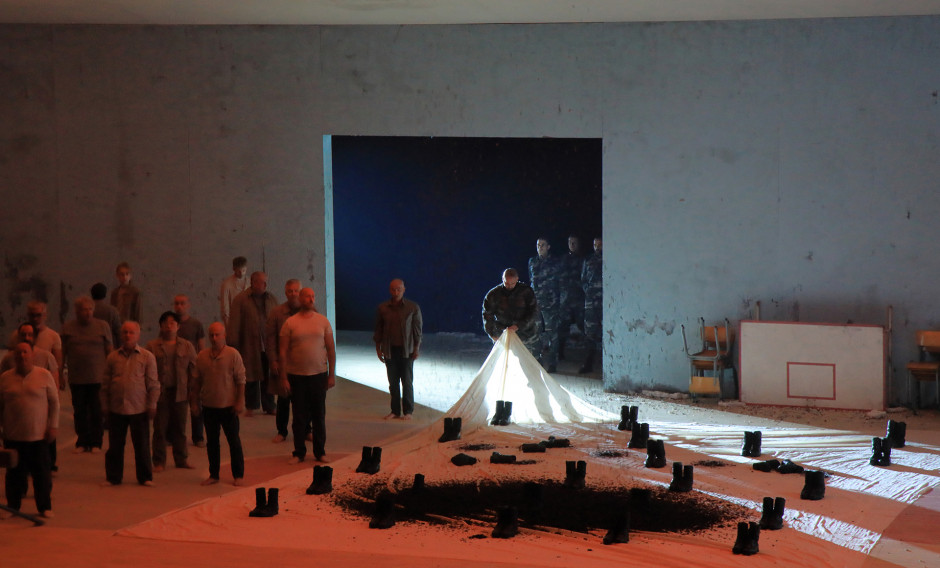 05 München, Bayerische Staatsoper, Szene aus "Aida": 
