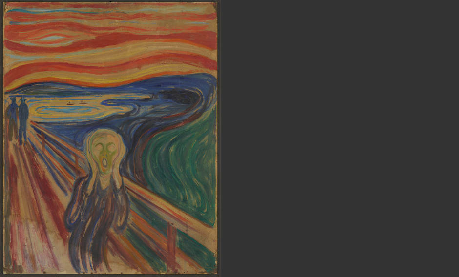 05 Oslo, Edvard Munch, Museum Edvard Munch, Der Schrei, 1910: 