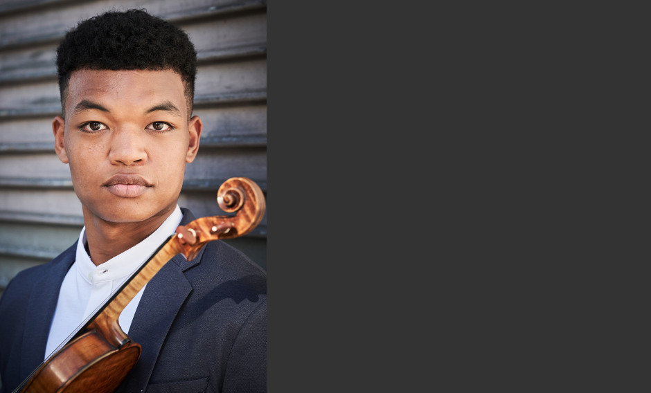 Portrait des Violinisten Randall Goosby    
