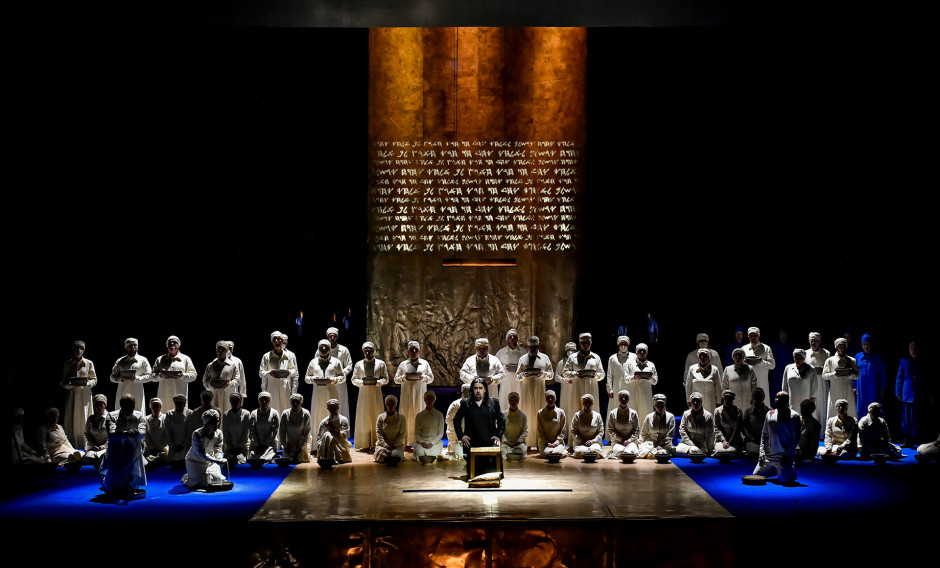 05 Regensburg, Schlossfestspiele, Nationaltheater Brünn, Szene aus "Nabucco": 