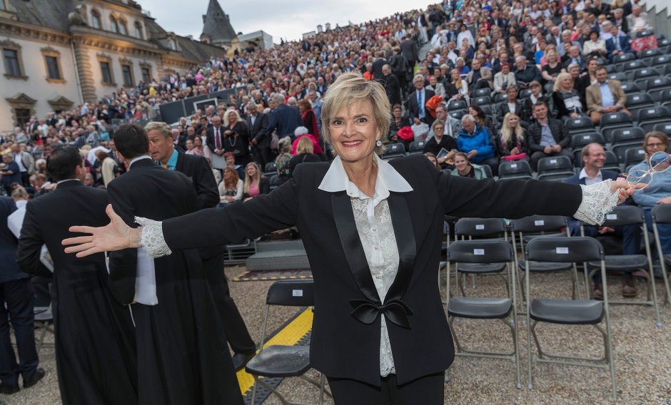 05 Regensburg, Schlossfestspiele, Fürstin Gloria von Thurn und Taxis: 