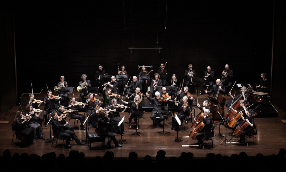 Gruppenbild der Academy of St Martin in the Fields