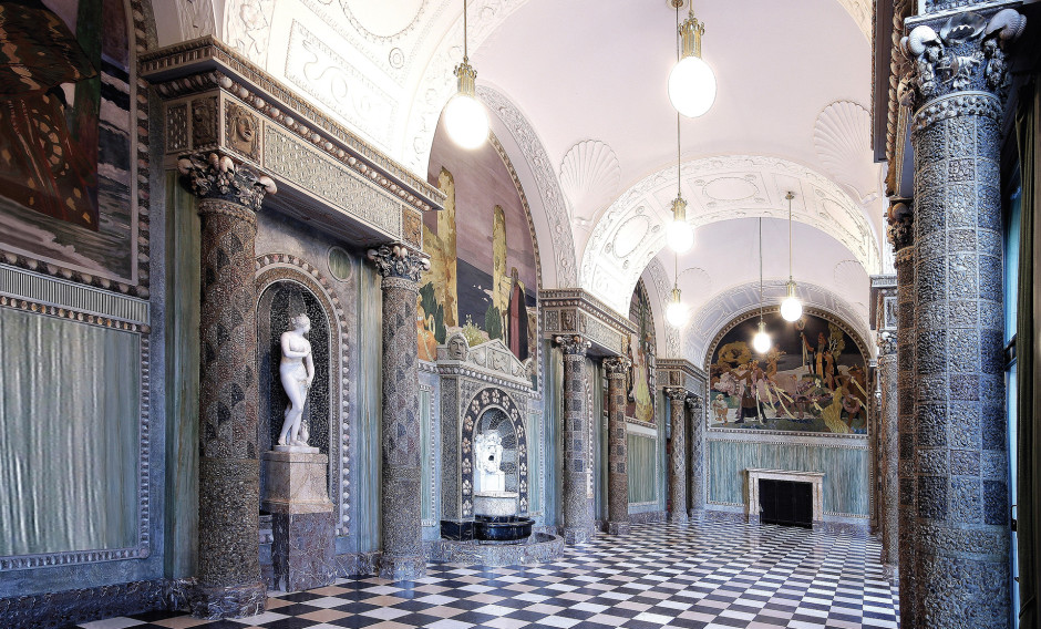 Kurhaus Wiesbaden Blick in die historischen Räume des Kurhauses Wiesbaden