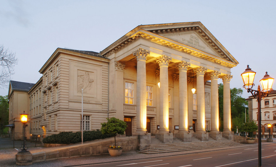 05 Thüringen, Meiningen, Staatstheater Meiningen: 