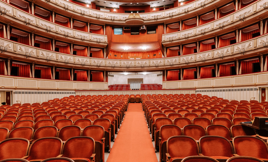 Zuschauerraum der Staatsoper Wien   