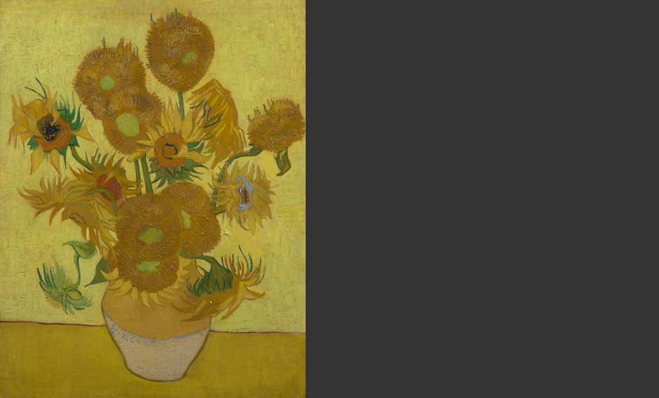 06 Amsterdam, Van Gogh Museum, Sunflowers, Gogh, Vincent van (1853-1890: 